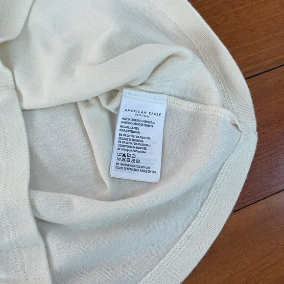 American Eagle Babydoll Tee Size Medium - Picture 6 of 7